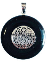 pendentif-pi-chinois-donut-obsidienne-argentee-fleur-de-vie-30mm