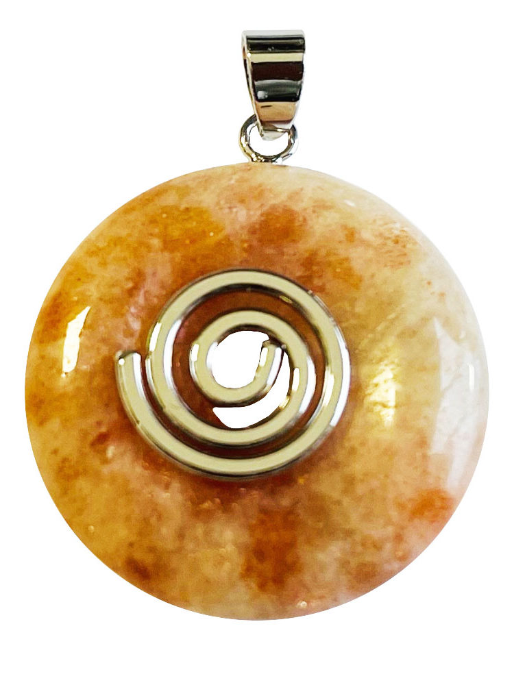 Pendentif Pierre de Soleil - PI chinois ou Donut