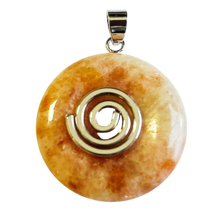 Pendentif Pierre de Soleil - PI chinois ou Donut