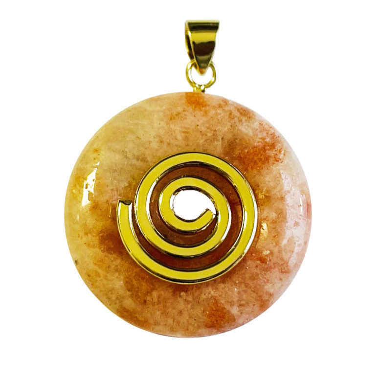 Pendentif Pierre de Soleil - PI chinois ou Donut