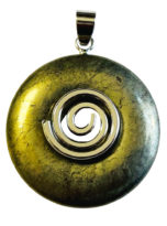 pendentif-pi-chinois-donut-pyrite-spirale-argentee-30mm