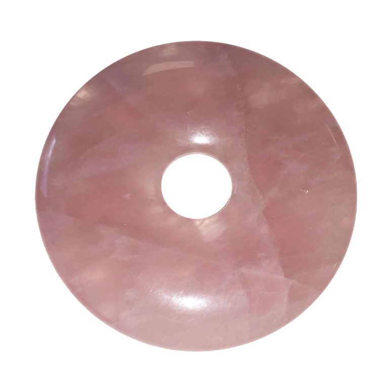 pendentif quartz rose pi chinois