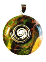 pendentif-pi-chinois-donut-rhyolite-de-fleur-spirale-argentee-30mm