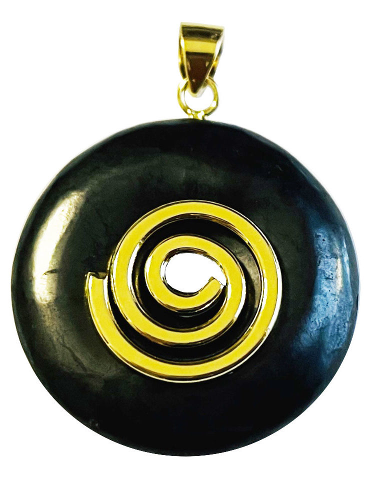 Pendentif Shungite - PI chinois ou Donut