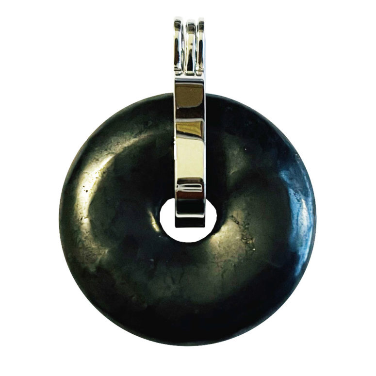 Pendentif Shungite - PI chinois ou Donut