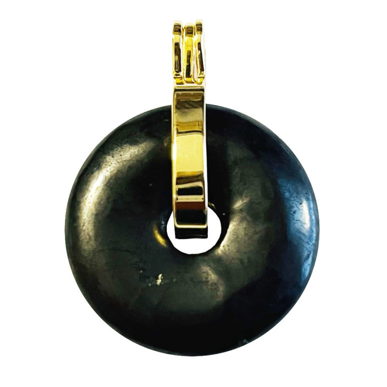 Pendentif Shungite - PI chinois ou Donut