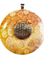 pendentif-pi-chinois-donuts-corail-fossilise-40mm-fleur-de-vie