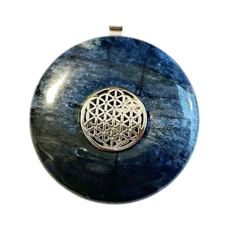 Pendentif Dumortiérite - PI chinois ou Donut