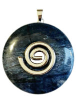 pendentif-pi-chinois-donuts-dumortierite-40mm-spirale-argentee