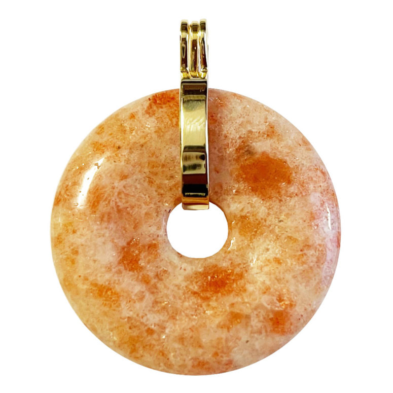 Pendentif Pierre de Soleil - PI chinois ou Donut