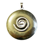 Pendentif Pyrite - PI chinois ou Donut