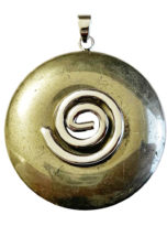 pendentif-pi-chinois-donuts-pyrite-40mm-spirale-argentee