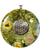 pendentif-pi-chinois-donuts-rhyolite-verte-40mm-fleur-de-vie