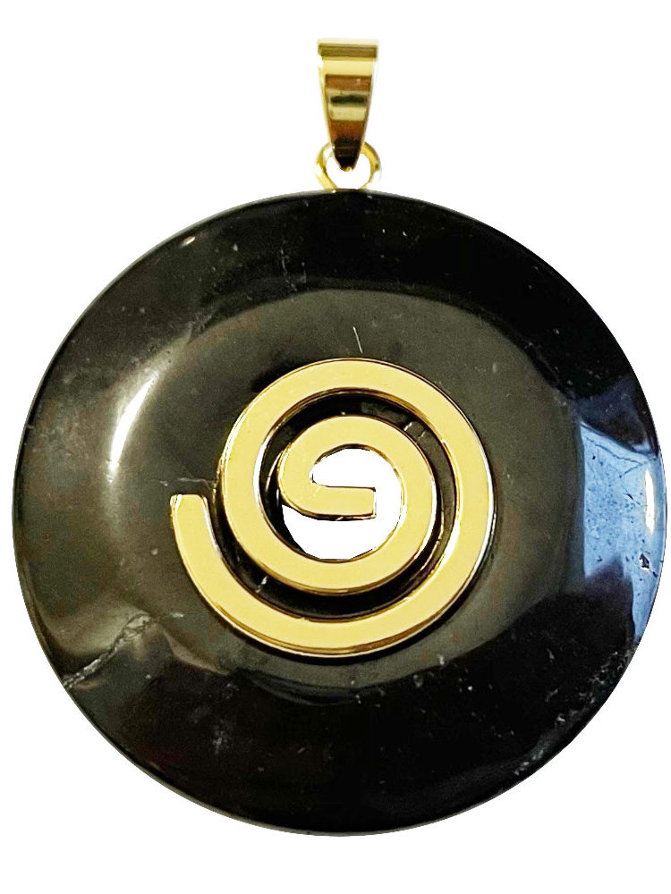 Pendentif Shungite - PI chinois ou Donut