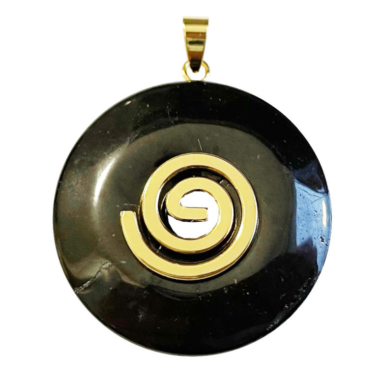 Pendentif Shungite - PI chinois ou Donut