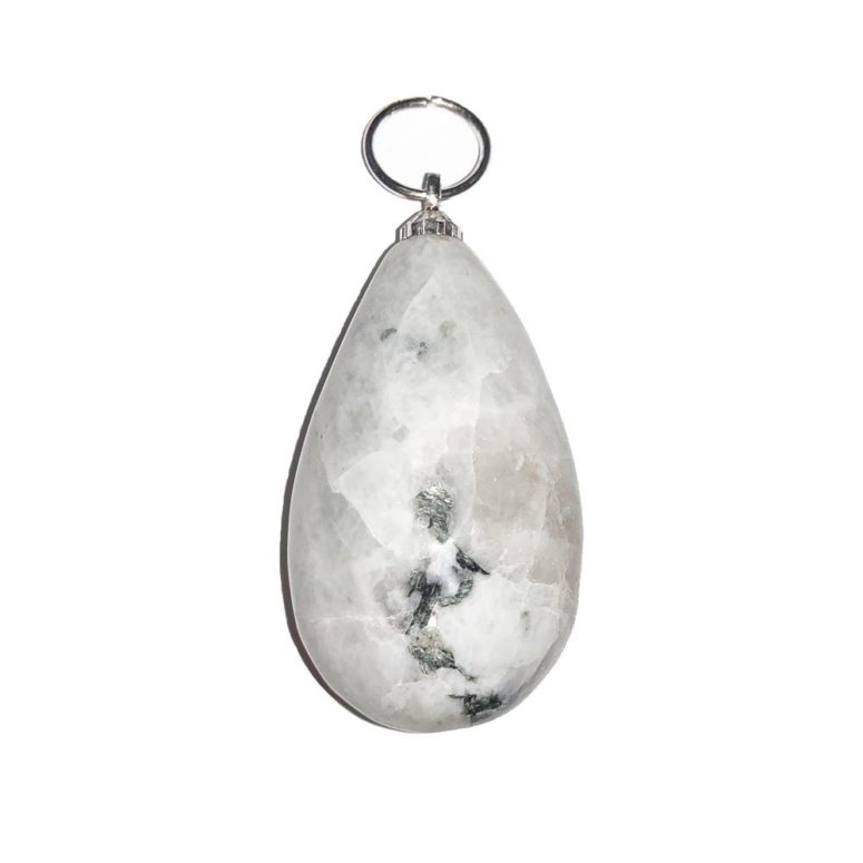 pendentif pierre de lune goutte eau