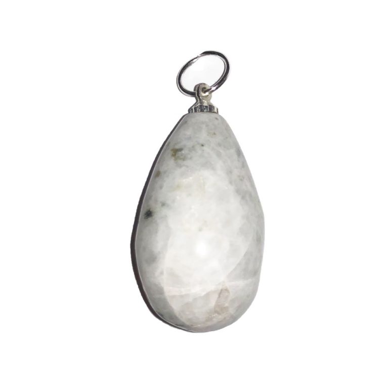 pendentif pierre de lune goutte eau