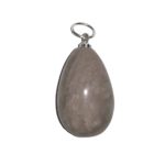 pendentif quartz fumé goutte eau