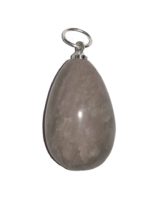 pendentif quartz fumé goutte eau