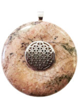 pendentif-rhodonite-pi-chinois-donut-fleur-de-vie-40mm