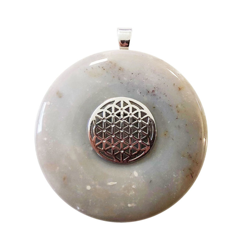 pendentif silex pi chinois