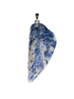 pendentif sodalite aile d’ange