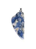 pendentif sodalite aile d’ange