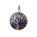 pendentif sodalite arbre de vie