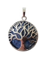 pendentif sodalite arbre de vie