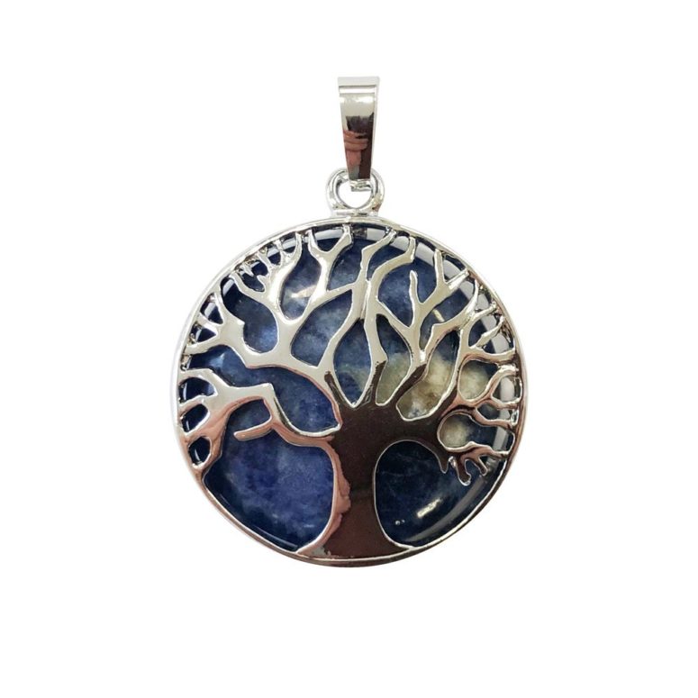 pendentif sodalite arbre de vie