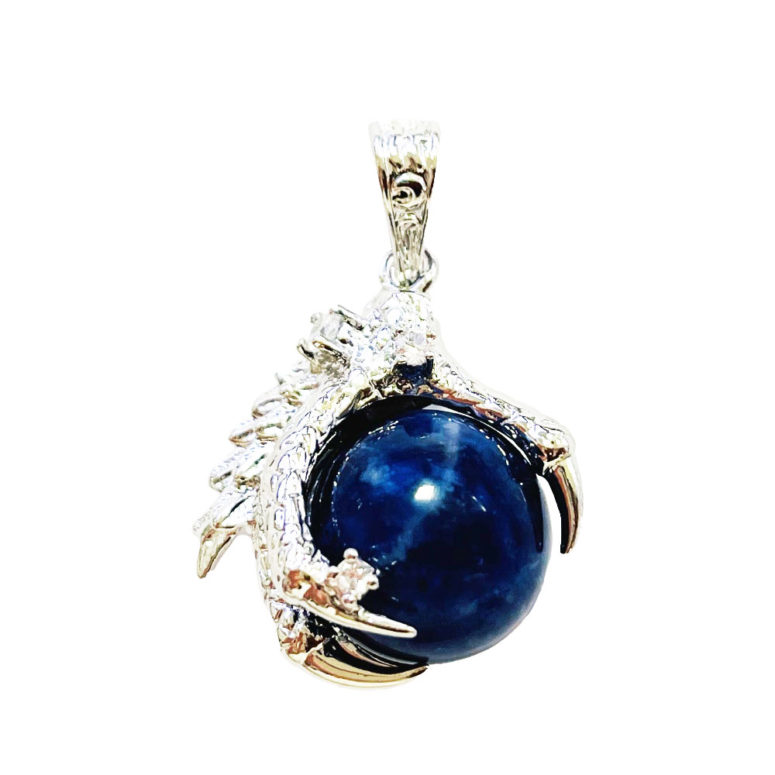 Pendentif Sodalite Main de Dragon