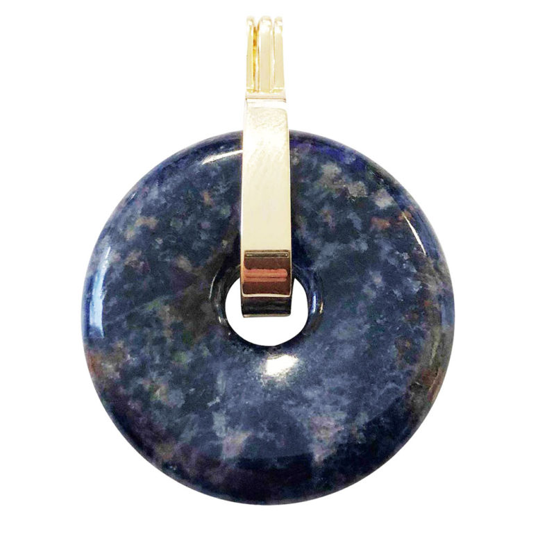 pendentif sodalite pi chinois