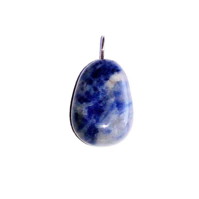 pendentif sodalite pierre roulée