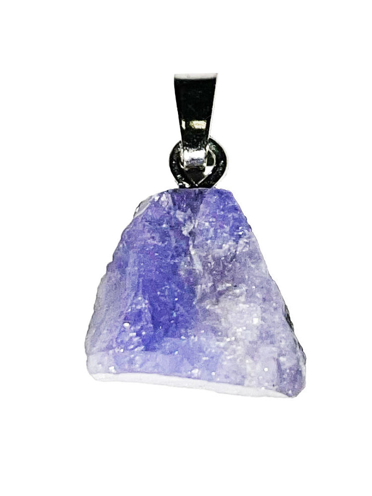 pendentif tanzanite pierre brute