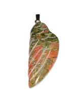 pendentif unakite aile d’ange