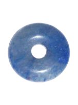 pi chinois donut quartz bleu 20mm