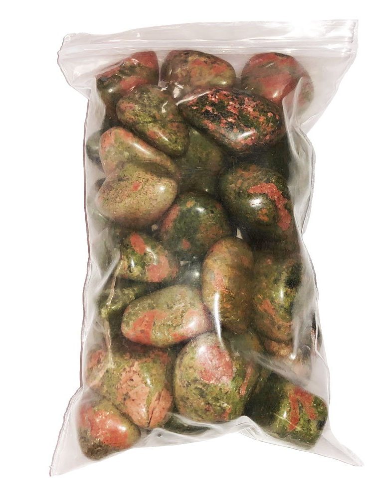 sachet pierres unakite