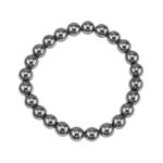 bracelet hematite pierres boules 8mm