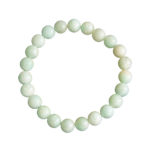 bracelet amazonite pierres boules 8mm