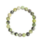 bracelet chrysoprase pierres boules 8mm