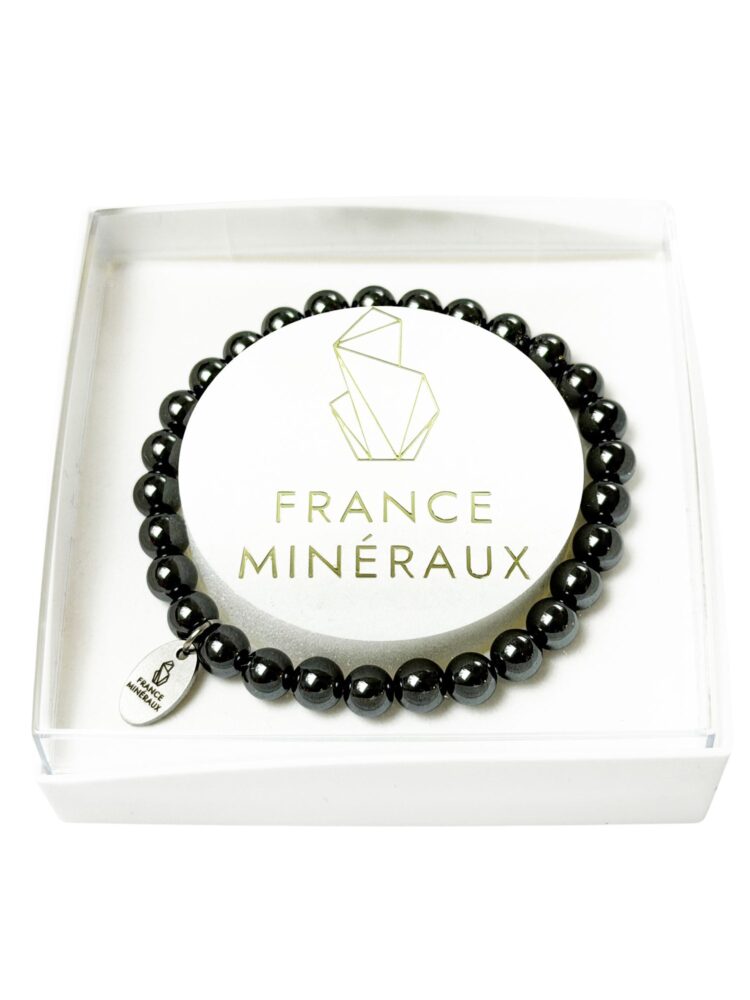 Bracelet Hématite - Perles de 6mm