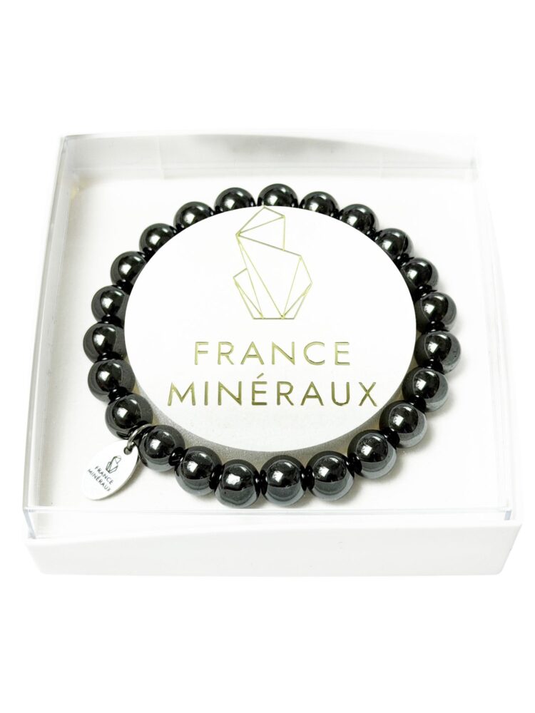 Bracelet Hématite - Perles de 8mm