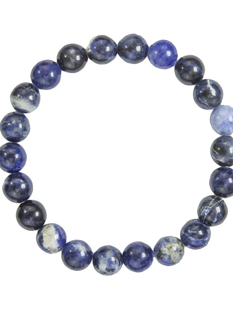 bracelet sodalite pierres boules 8mm