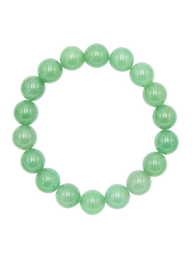 bracelet aventurine pierres boules 10mm