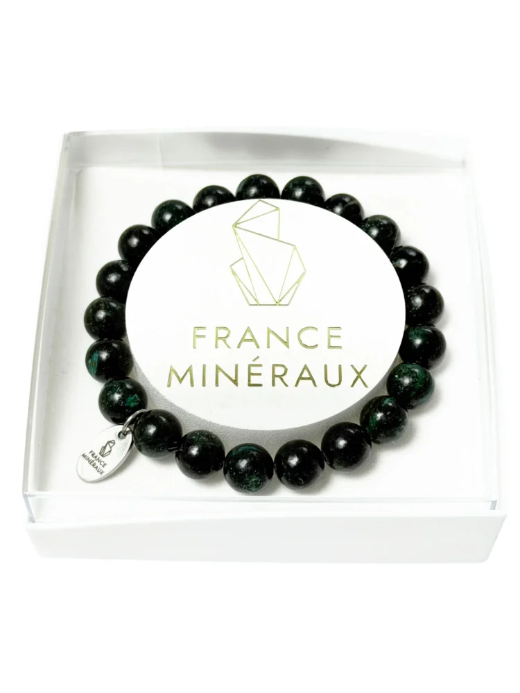 Bracelet Émeraude - Perles de 8mm