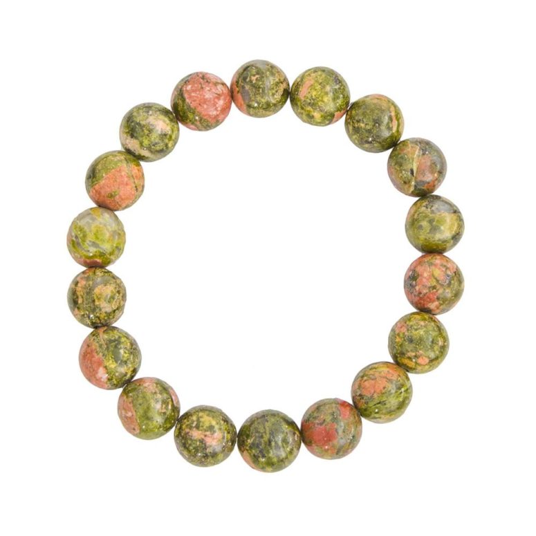 bracelet epidote 10mm