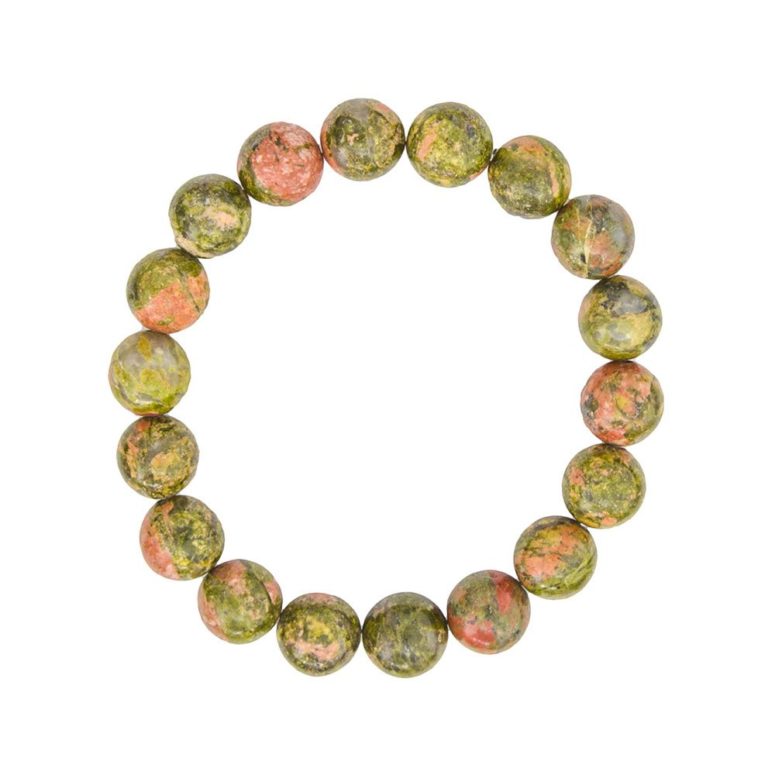 bracelet epidote 10mm