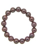 bracelet grenat rouge pierres boules 10mm