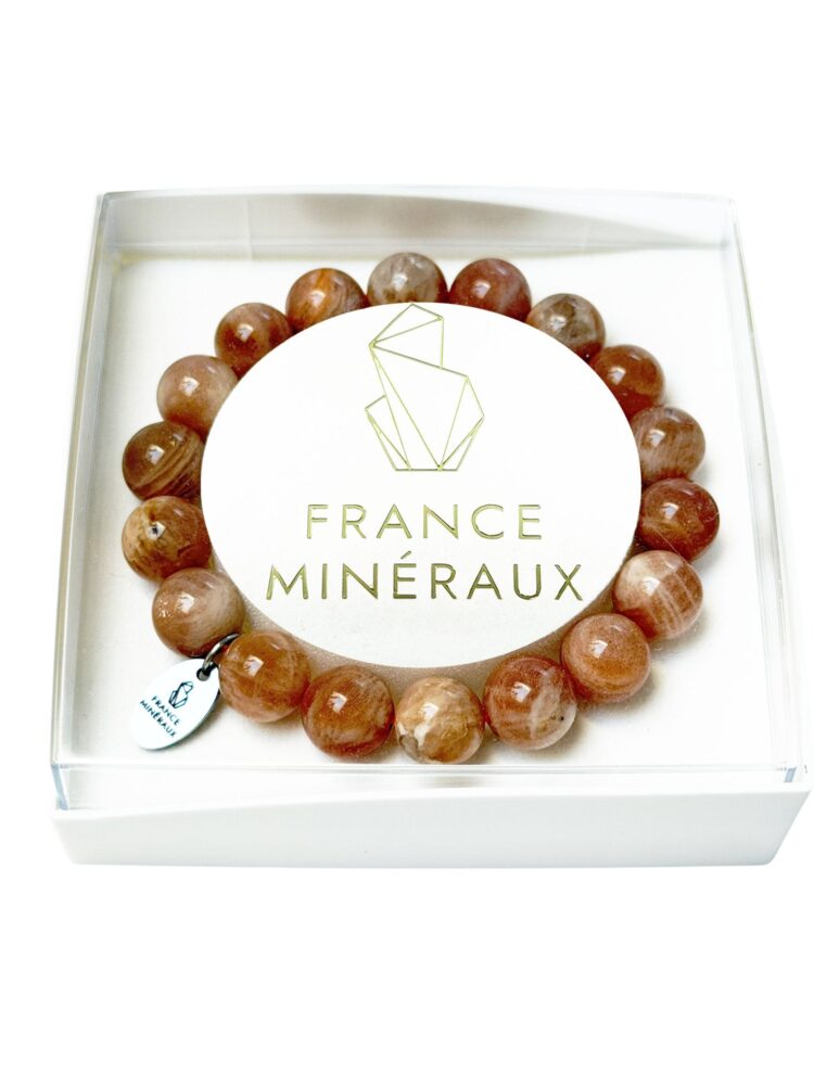 Bracelet Héliolite - Perles de 10mm