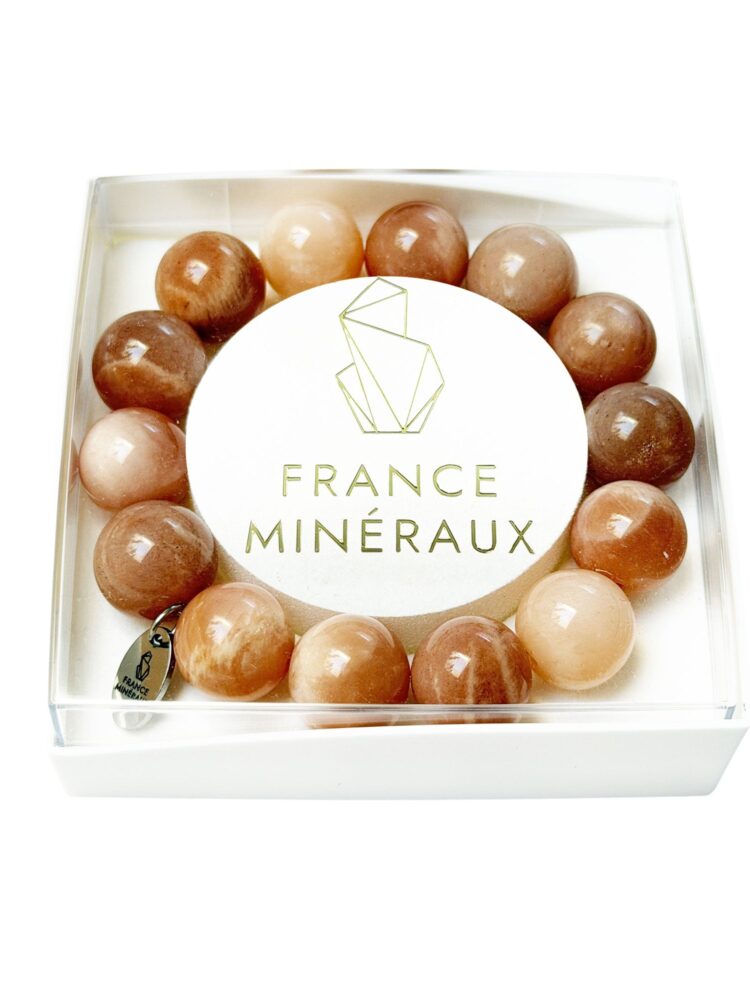 Bracelet Héliolite - Perles de 14mm